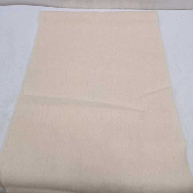 イヴサンローラン Yves Saint Laurent マフラー マフラー YSL ロゴ マフラー ストール - 白 / ホワイト / white レディース USED 古着 中古 50164734