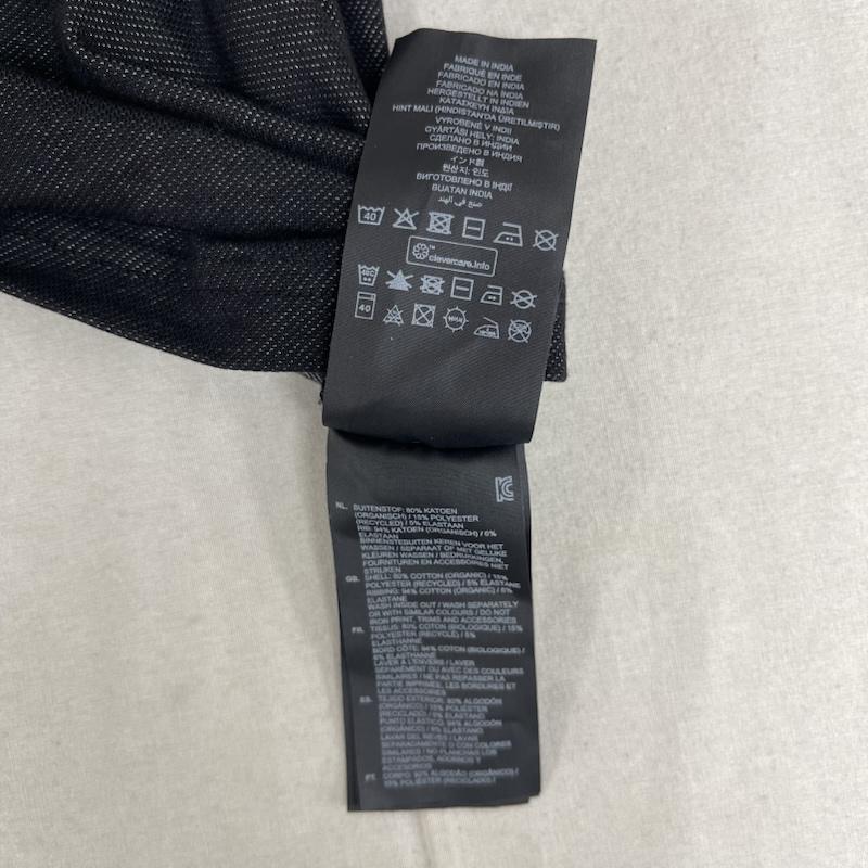 ジースターロゥ G-STAR RAW Tシャツ 長袖 ロングスリーブ Tシャツ ライトウェイト スウェット ロンT L 黒 / ブラック / black メンズ USED 古着 中古 50164735