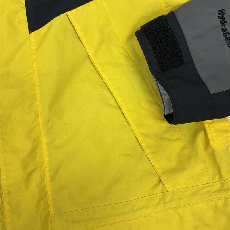 ザノースフェイス THE NORTH FACE ジャケット、上着 ジャンパー、ブルゾン Hydroseal ナイロン アウトドア ジャケット フード収納可 M 黒 / ブラック / black X 灰 / グレー / gray X 黄 / イエロー / yellow メンズ USED 古着 中古 50164741