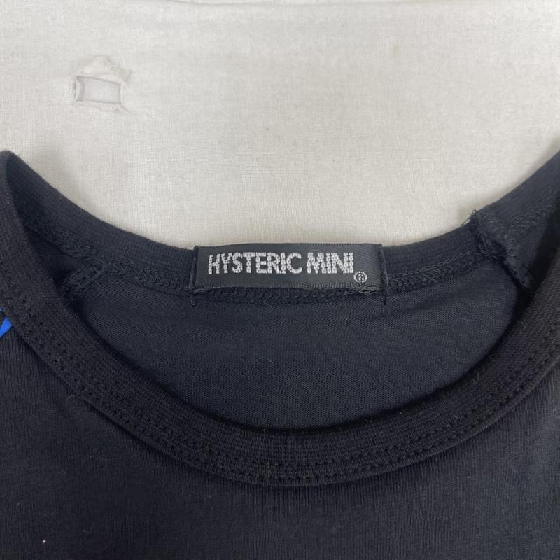 ヒステリック ミニ HYSTERIC MINI Tシャツ 半袖 Hysteric Orchestra MINIちゃん プリント ラグラン 半袖 Tシャツ 120cm 黒 / ブラック / black ボーイズ USED 古着 中古 50164747