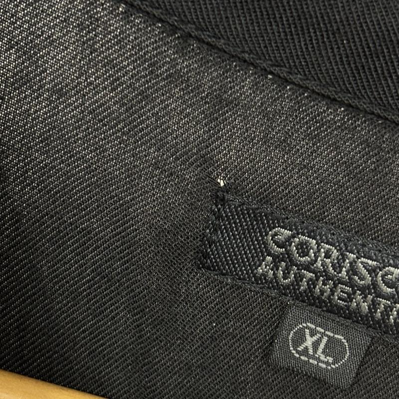 コリスコ CORISCO シャツ、ブラウス 長袖 Flying Devil 和柄 イーグル ドラゴン 刺繍 オープンカラー 長袖 シャツ XL 黒 / ブラック / black メンズ USED 古着 中古 50164751