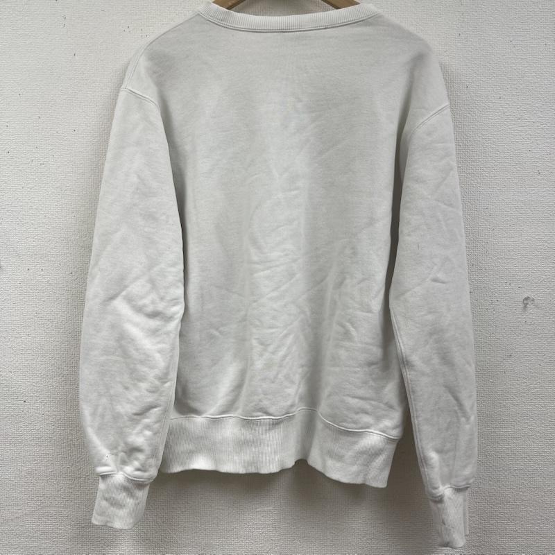 ショット schott トレーナー 長袖 CREW SWEAT LOGO EMBROIDERY 刺繍 クルーネック スウェット トレーナー 白 / ホワイト / white メンズ USED 古着 中古 50164754