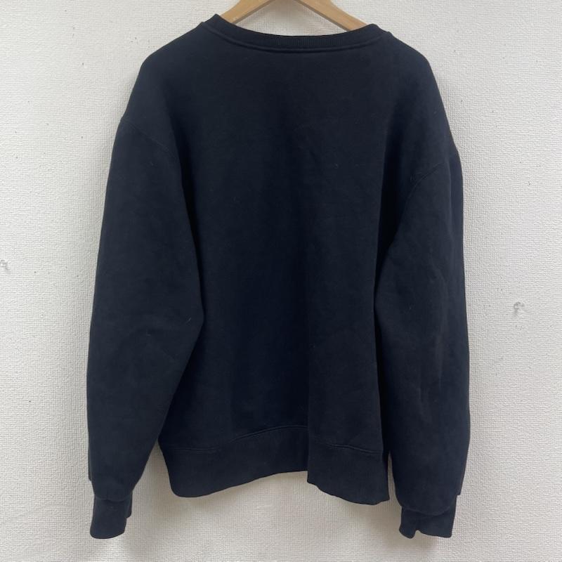 カーハート Carhartt トレーナー 長袖 アーチロゴ クルーネック スウェット シャツ トレーナー L 黒 / ブラック / black メンズ USED 古着 中古 50164756
