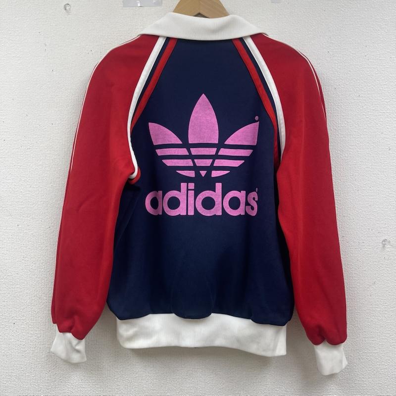 アディダス adidas ジャケット、上着 ジャンパー、ブルゾン Sergio Tacchini トレフォイルロゴ プリント トラック ジャケット ジャージ L 赤 / レッド / red メンズ USED 古着 中古 50164757
