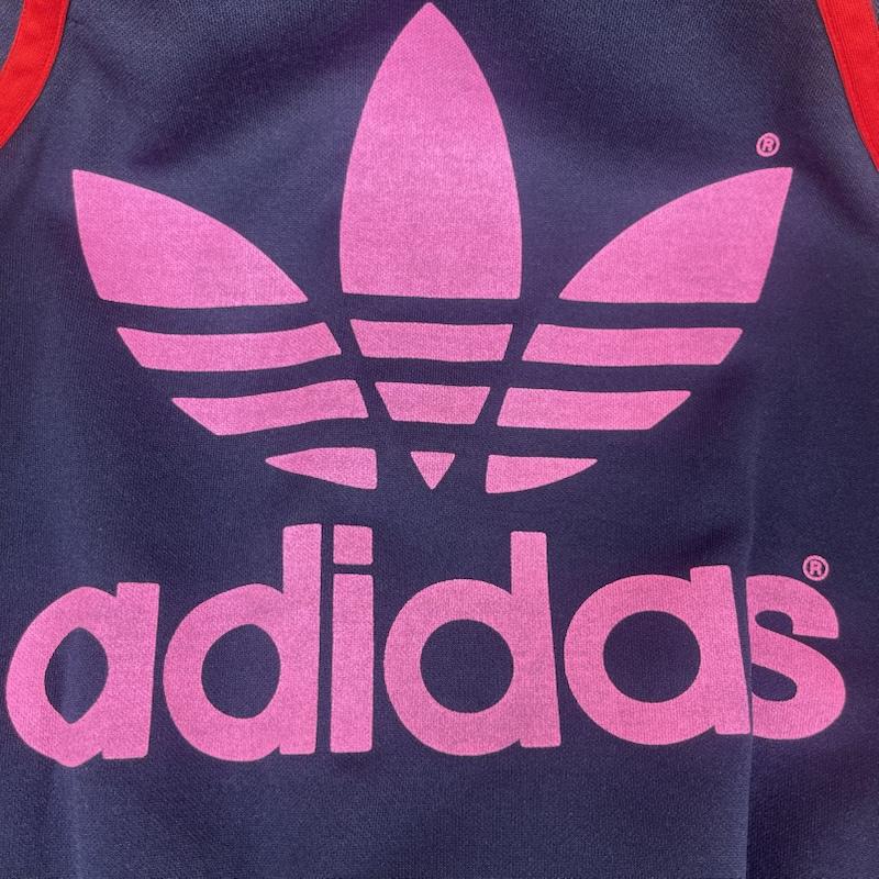 アディダス adidas ジャケット、上着 ジャンパー、ブルゾン Sergio Tacchini トレフォイルロゴ プリント トラック ジャケット ジャージ L 赤 / レッド / red メンズ USED 古着 中古 50164757