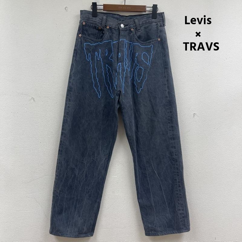 リーバイス Levi s パンツ デニム、ジーンズ TRAVS REMAKE 501 Pt トラビス リメイク ジーンズ デニム パンツ ダークグレー / ダークグレー / メンズ USED 古着 中古 50164758