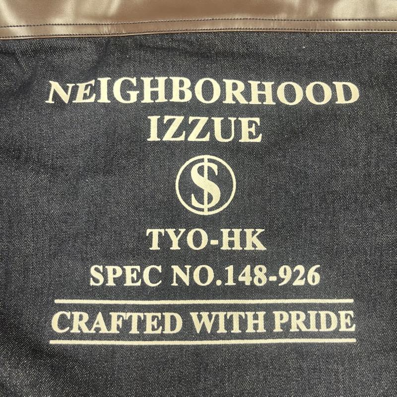 ネイバーフッド NEIGHBORHOOD ジャケット、上着 ジャンパー、ブルゾン izzue コラボ コーデュロイ レザー切り替え デニム ジャケット L インディゴ / インディゴ / Indigo メンズ USED 古着 中古 50164759