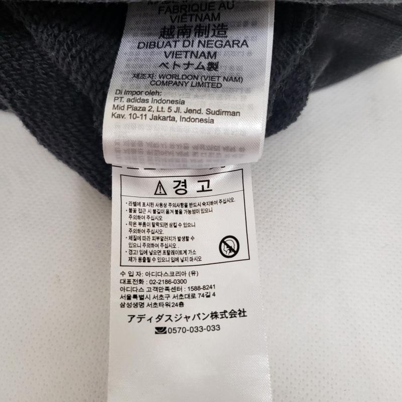 アディダス adidas トレーナー 長袖 Bandana Trefoil Crewneck Sweatshirt/スウェット//コットン/DV2013/M M 黒 / ブラック / black メンズ USED 古着 中古 50164763