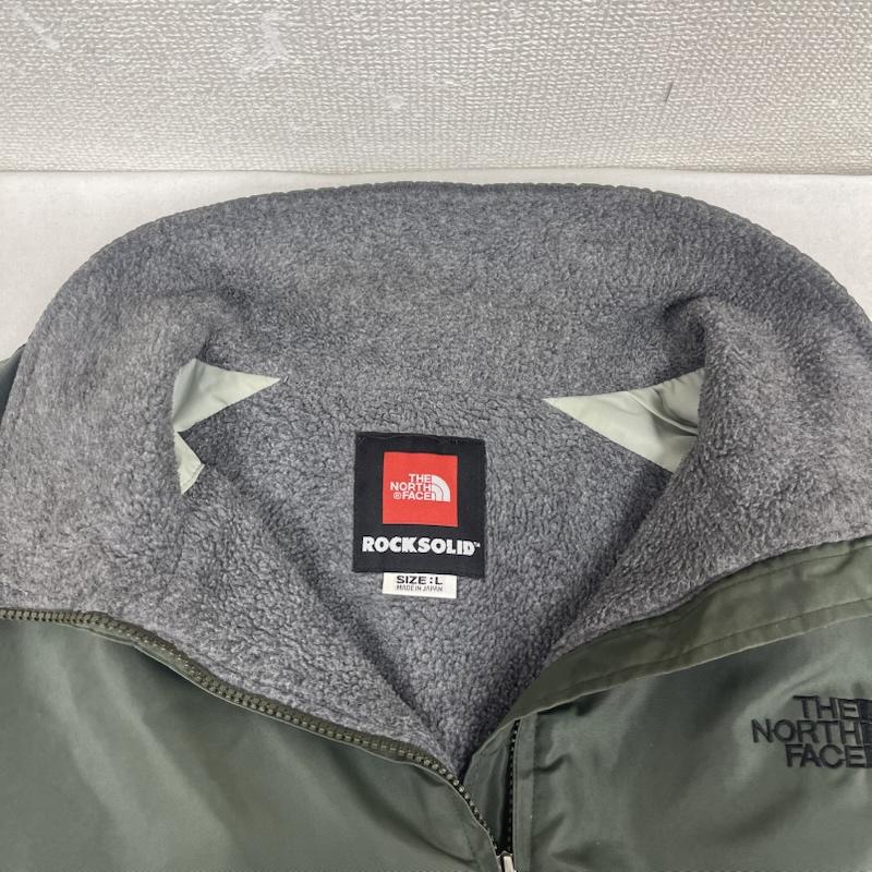 ザノースフェイス THE NORTH FACE ジャケット、上着 ジャンパー、ブルゾン 日本製 ROCKSOLID ナイロン ジャケット RP-2001 L カーキオリーブ / カーキオリーブ / メンズ USED 古着 中古 50164767
