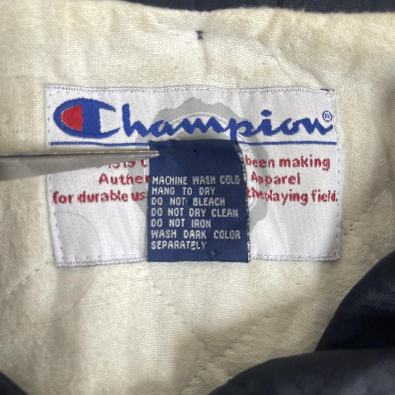 チャンピオン Champion ジャケット、上着 ジャンパー、ブルゾン 90s 00s UCLA ロゴ 刺繍 ナイロン ベンチ コーチ コート L 紺 / ネイビー / navy メンズ USED 古着 中古 50164769