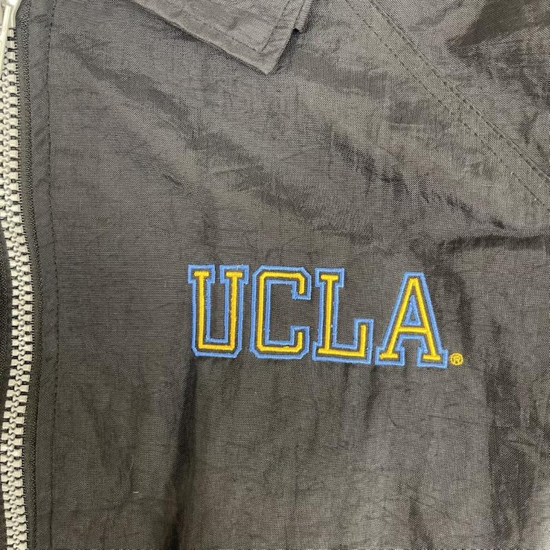 チャンピオン Champion ジャケット、上着 ジャンパー、ブルゾン 90s 00s UCLA ロゴ 刺繍 ナイロン ベンチ コーチ コート L 紺 / ネイビー / navy メンズ USED 古着 中古 50164769