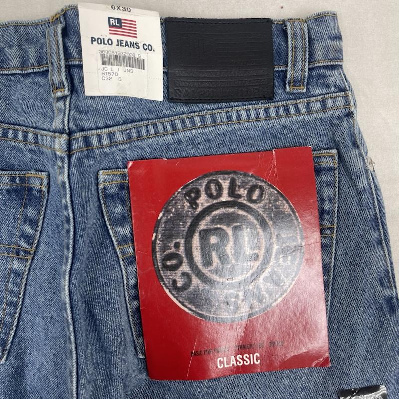 ラルフローレン RALPHLAUREN パンツ デニム、ジーンズ POLO JEANS CO RALPH LAUREN クラシック デニム パンツ インディゴ / インディゴ / Indigo メンズ USED 古着 中古 50164773