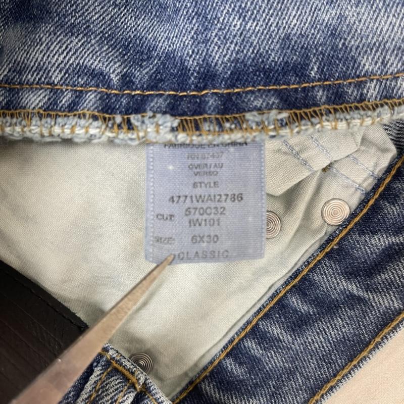 ラルフローレン RALPHLAUREN パンツ デニム、ジーンズ POLO JEANS CO RALPH LAUREN クラシック デニム パンツ インディゴ / インディゴ / Indigo メンズ USED 古着 中古 50164773