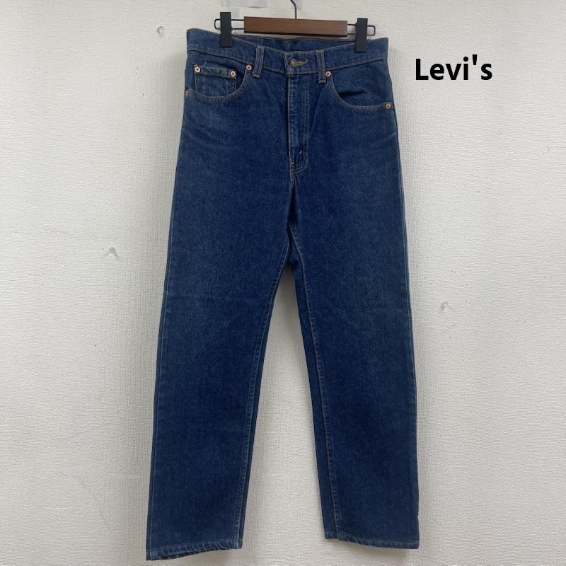 リーバイス Levi s パンツ デニム、ジーンズ USA製 505 ボタン裏 525 ジップフライ デニム パンツ 32インチ インディゴ / インディゴ / Indigo メンズ USED 古着 中古 50164775