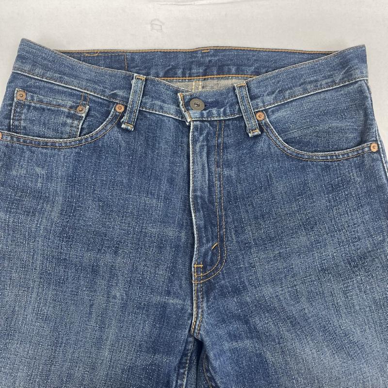 リーバイス Levi s パンツ デニム、ジーンズ 日本製 502 ジップフライ ストレート デニム パンツ 30インチ インディゴ / インディゴ / Indigo メンズ USED 古着 中古 50164776