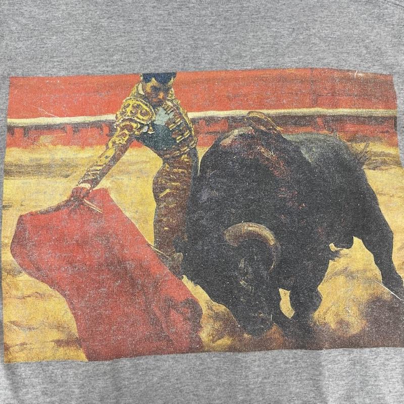 シュプリーム Supreme Tシャツ 半袖 11ss Matador Tee スクリーン グラフィック プリント Tシャツ L 灰 / グレー / gray メンズ USED 古着 中古 50164781
