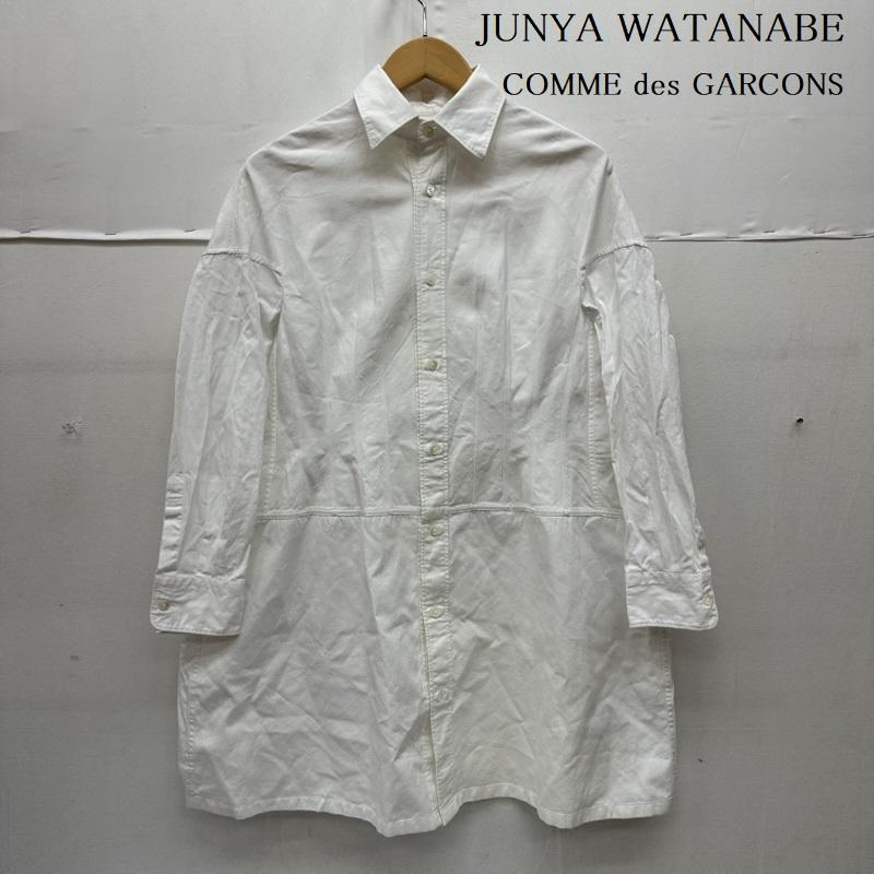 ジュンヤワタナベコムデギャルソン JUNYA WATANABE COMME des GARCONS シャツ、ブラウス 長袖 11AW ロング シャツ JH-B022 AD2011 S 白 / ホワイト / white レディース USED 古着 中古 50164787