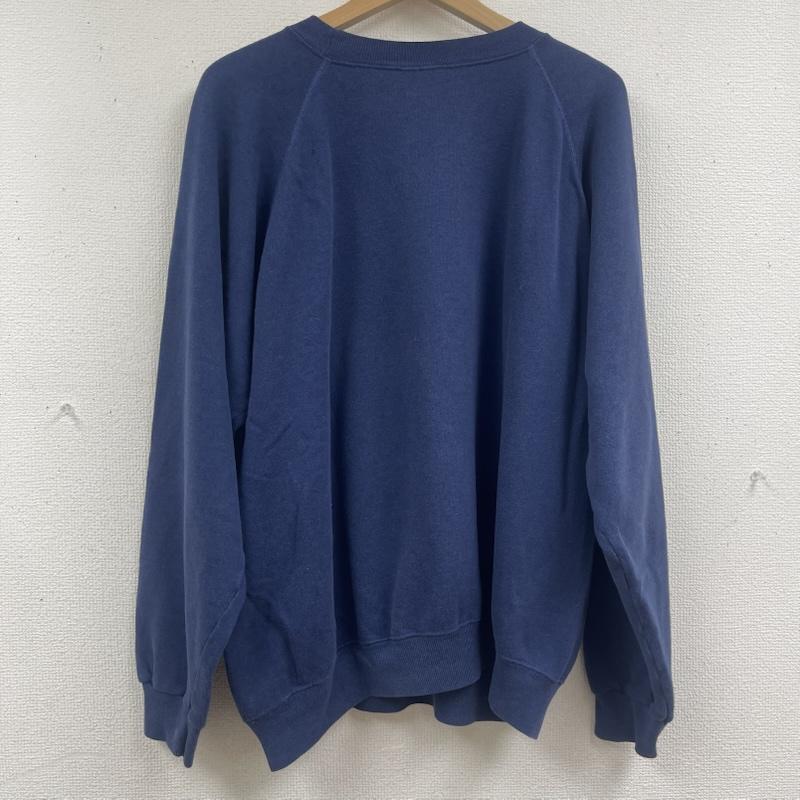 ヘインズ HANES トレーナー 長袖 90s ヴィンテージ WEST POINT YACHT CLUB ペナント ロゴ スウェット XL 紺 / ネイビー / navy メンズ USED 古着 中古 50164789
