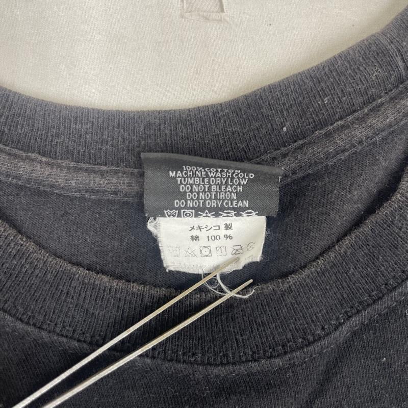 ステューシー STUSSY Tシャツ 半袖 メキシコ製 TOKYO ロゴ プリント 裾 切りっぱなし Tシャツ カットソー S 黒 / ブラック / black メンズ USED 古着 中古 50164790