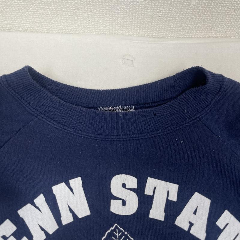ヘインズ HANES トレーナー 長袖 90s USA製 ACTIVEWEAR PENN STATE カレッジ スウェット シャツ XL 紺 / ネイビー / navy メンズ USED 古着 中古 50164791