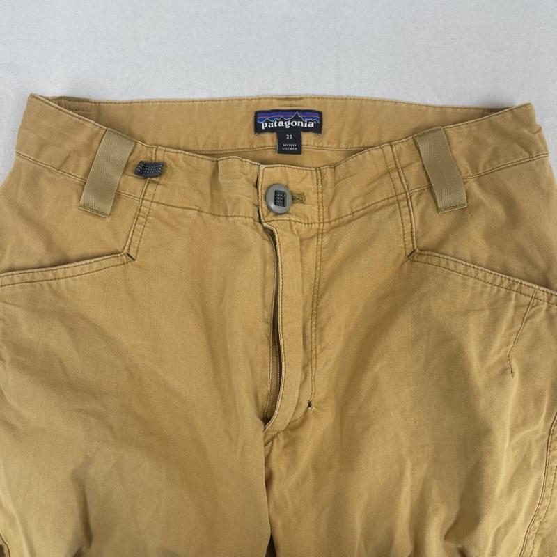 パタゴニア patagonia パンツ ワークパンツ、ペインターパンツ メンズ ベンガ ロック パンツ ワーク カーゴ パンツ 83080sp16 28インチ マスタード / マスタード / メンズ USED 古着 中古 50164792