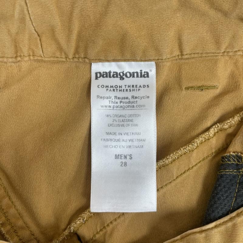 パタゴニア patagonia パンツ ワークパンツ、ペインターパンツ メンズ ベンガ ロック パンツ ワーク カーゴ パンツ 83080sp16 28インチ マスタード / マスタード / メンズ USED 古着 中古 50164792