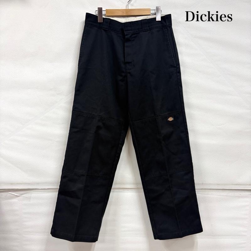 ディッキーズ Dickies パンツ ワークパンツ、ペインターパンツ ルーズフィット ダブルニー ワークパンツ イージー 30インチ 無地 黒 / ブラック / black メンズ USED 古着 中古 50164794