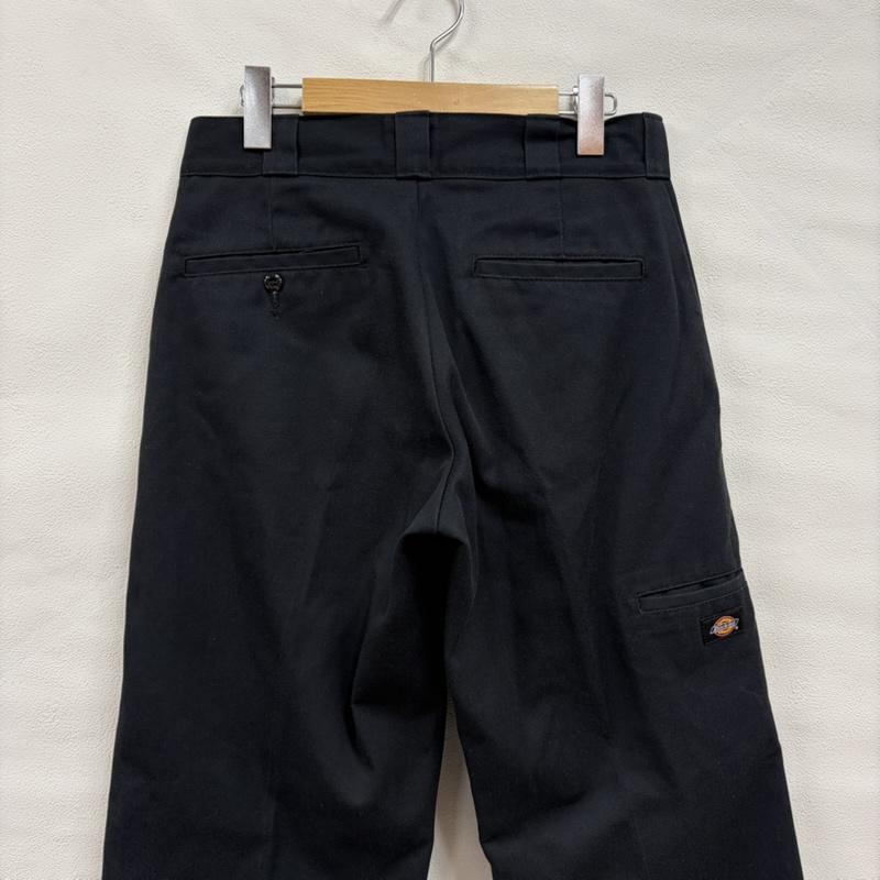 ディッキーズ Dickies パンツ ワークパンツ、ペインターパンツ ルーズフィット ダブルニー ワークパンツ イージー 30インチ 無地 黒 / ブラック / black メンズ USED 古着 中古 50164794
