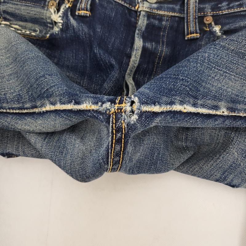 フラットヘッド FLATHEAD パンツ デニム、ジーンズ アメカジ ダメージ - メンズ USED 古着 中古 50164796