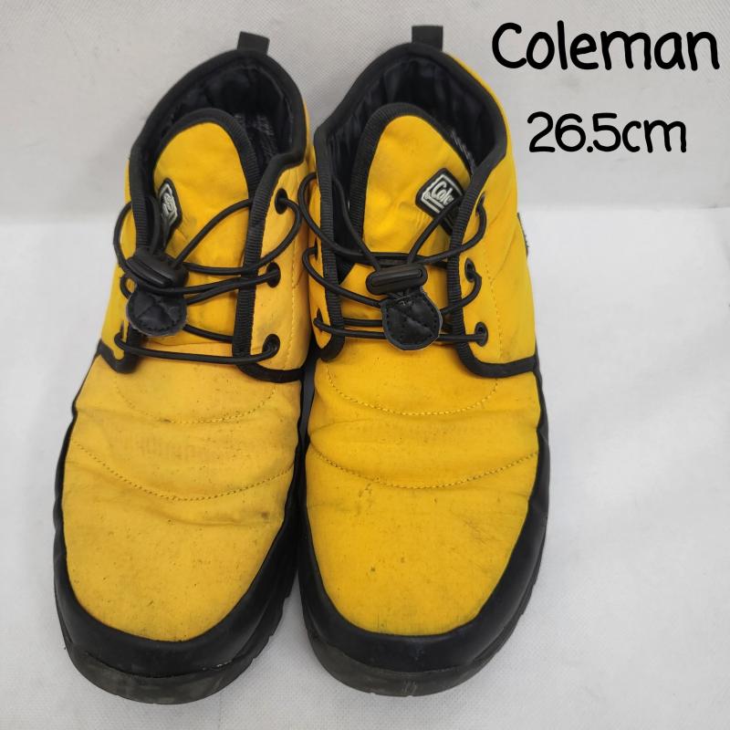 コールマン Coleman アウトドアシューズ アウトドアシューズ スノーブーツ ウインター 軽量 防水 撥水 防寒 滑らない 男女兼用 66301 26.5cm 黄 / イエロー / yellow メンズ USED 古着 中古 50164803