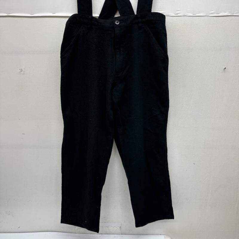 ブラックコムデギャルソン BLACK COMME des GARCONS パンツ ワークパンツ、ペインターパンツ 17AW ウール サスペンダー パンツ 1T-P017 L 黒 / ブラック / black メンズ USED 古着 中古 50164804