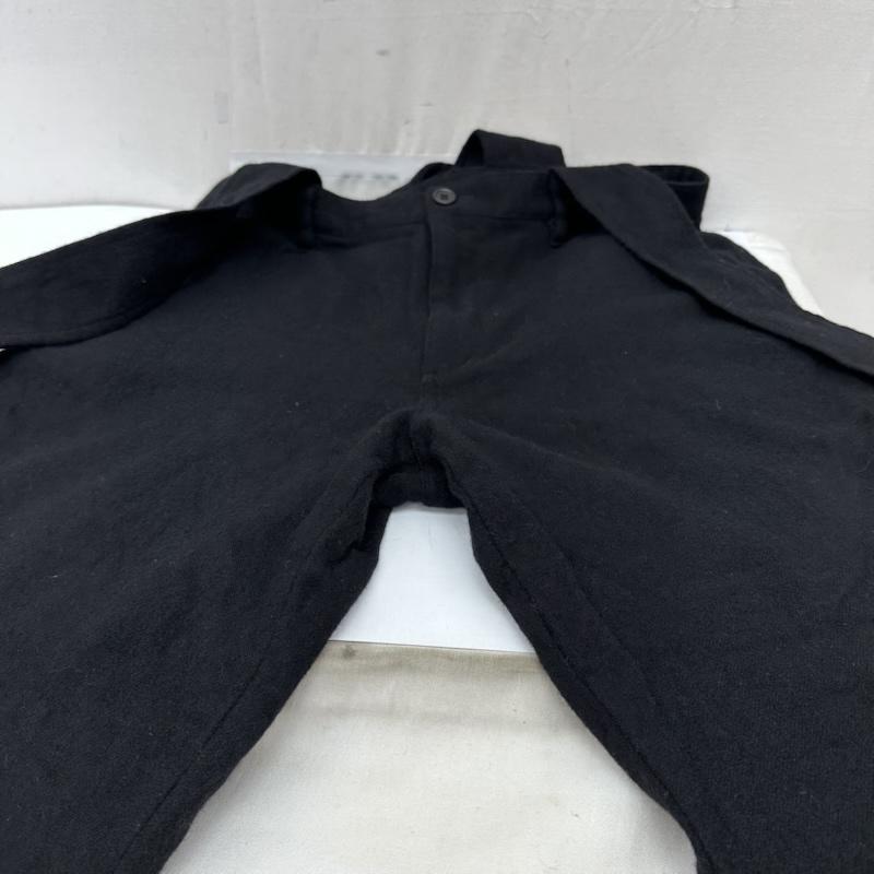 ブラックコムデギャルソン BLACK COMME des GARCONS パンツ ワークパンツ、ペインターパンツ 17AW ウール サスペンダー パンツ 1T-P017 L 黒 / ブラック / black メンズ USED 古着 中古 50164804