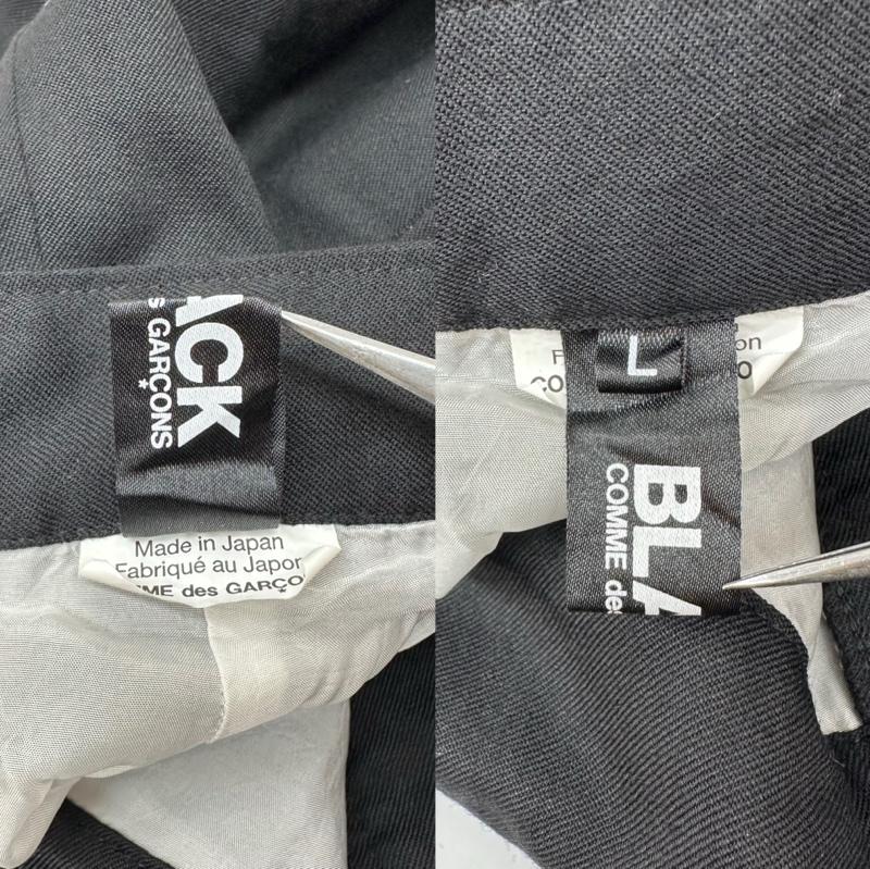 ブラックコムデギャルソン BLACK COMME des GARCONS サロペット・オーバーオール サロペット、オーバーオール 23SS サルエル オーバーオール 1K-A003 L 黒 / ブラック / black メンズ USED 古着 中古 50164805