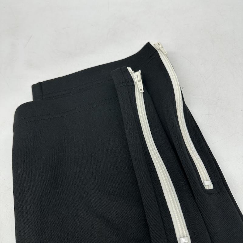 ブラックコムデギャルソン BLACK COMME des GARCONS パンツ ワークパンツ、ペインターパンツ AD2023 ジップ トラック ジャージ パンツ 1Z-T503 L 黒 / ブラック / black メンズ USED 古着 中古 50164806