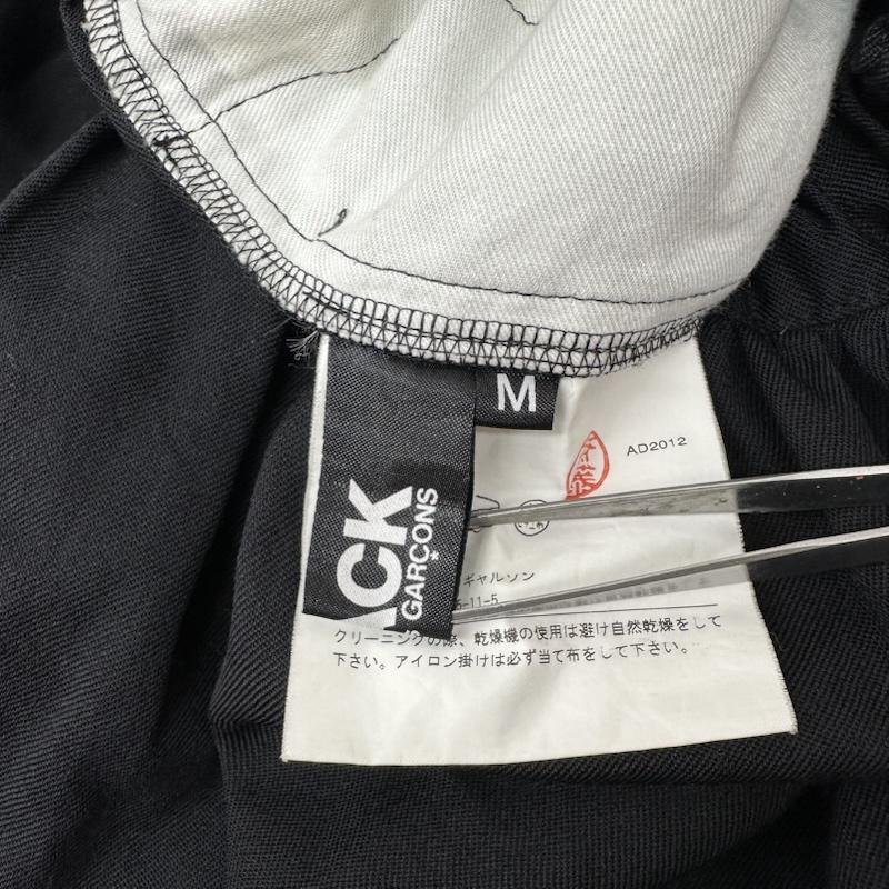 ブラックコムデギャルソン BLACK COMME des GARCONS パンツ サルエルパンツ 13SS サルエル パンツ 1K-P003 M 黒 / ブラック / black メンズ USED 古着 中古 50164807