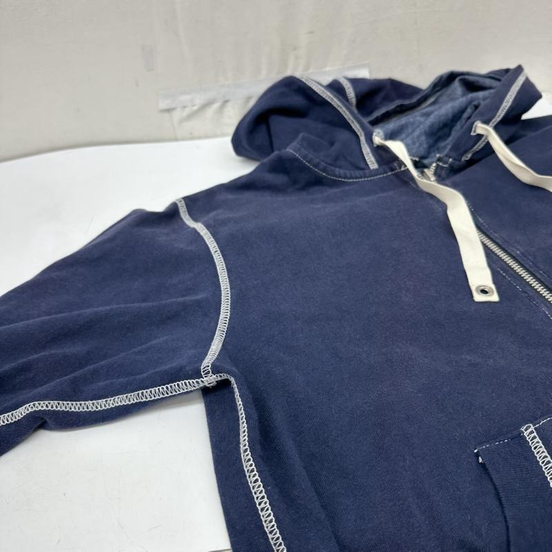 コムデギャルソンオム COMME des GARCONS HOMME パーカー 長袖 11SS ステッチ ジップ パーカー HG-T016 S 紺 / ネイビー / navy メンズ USED 古着 中古 50164809