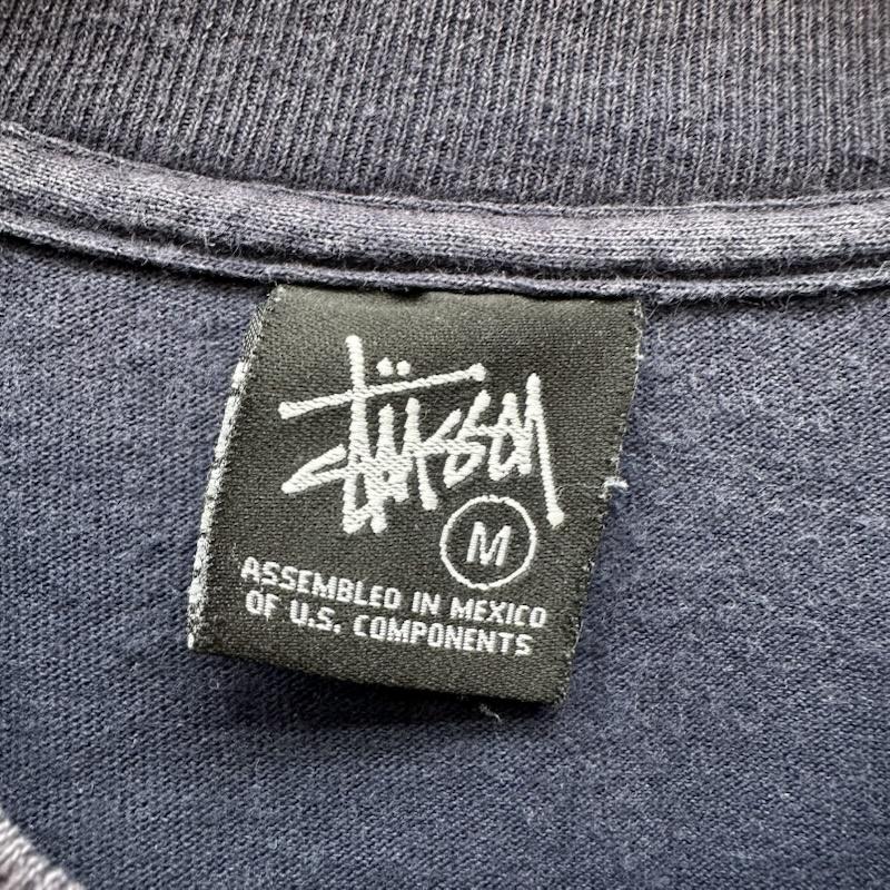 ステューシー STUSSY Tシャツ 半袖 00s スニーカー プリント Tシャツ M 紺 / ネイビー / navy メンズ USED 古着 中古 50164814