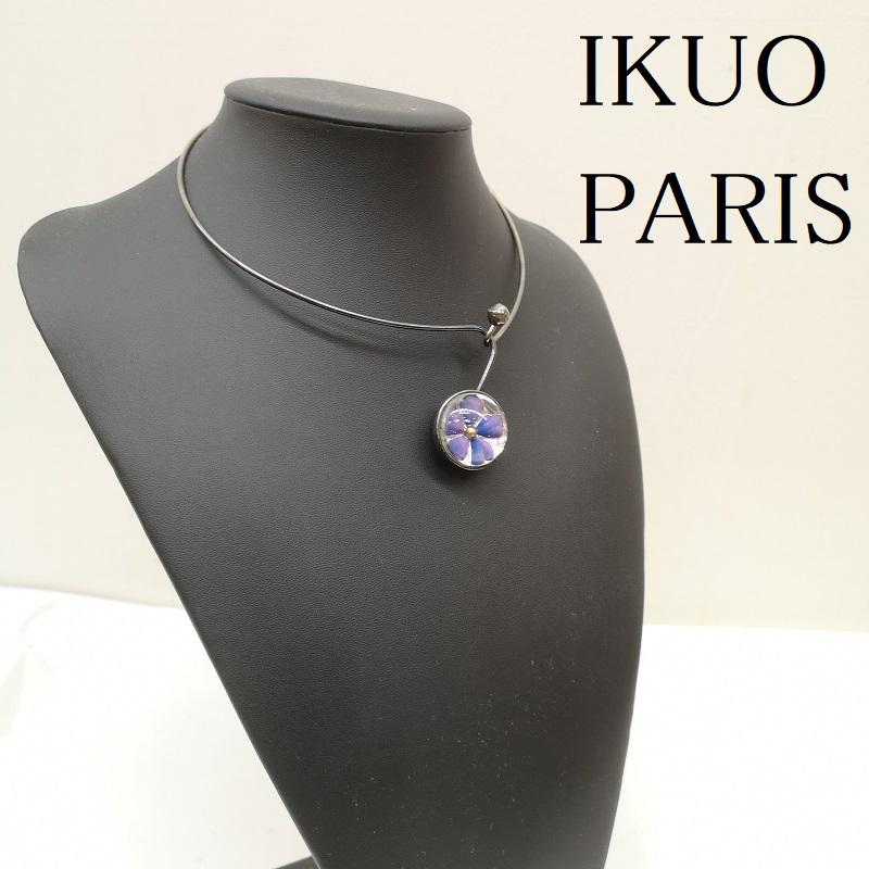 古着 USED アクセサリー ネックレス、ペンダント IKUO PARIS フラワー クリスタル チョーカー - レディース USED 古着 中古 50164820