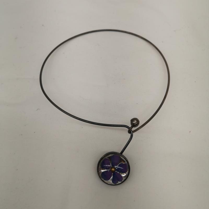 古着 USED アクセサリー ネックレス、ペンダント IKUO PARIS フラワー クリスタル チョーカー - レディース USED 古着 中古 50164820