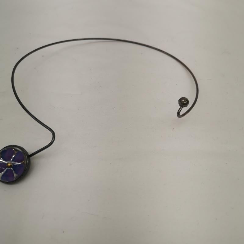 古着 USED アクセサリー ネックレス、ペンダント IKUO PARIS フラワー クリスタル チョーカー - レディース USED 古着 中古 50164820