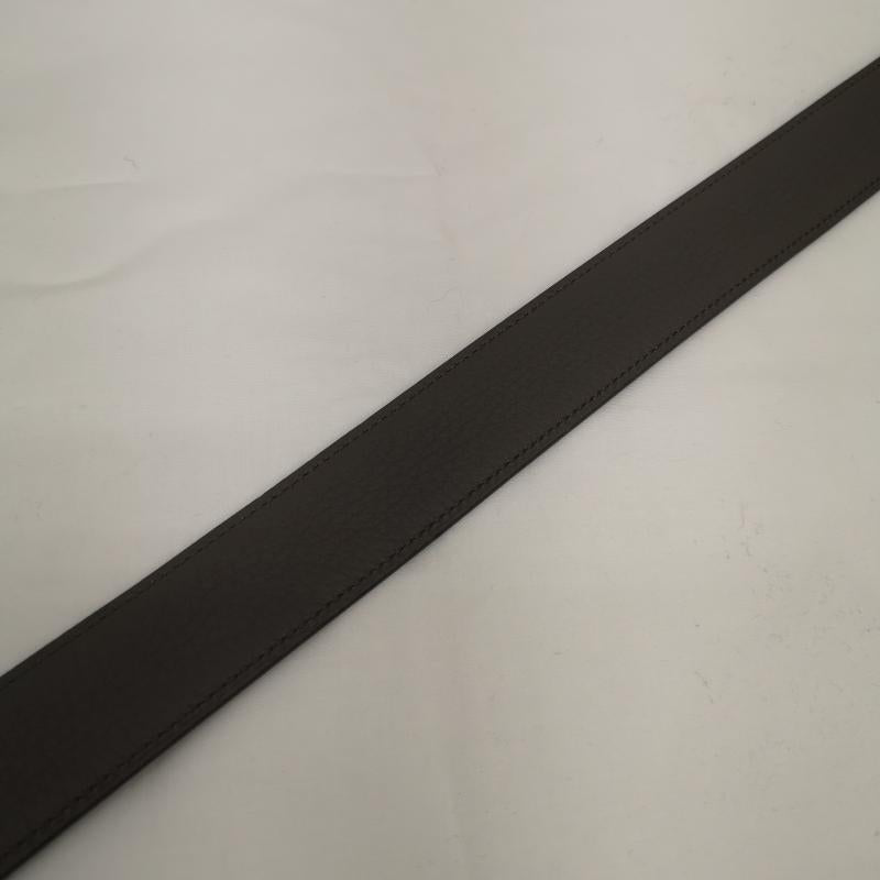 エルメス HERMES ベルト・バックル ベルト コンスタンス H リバーシブル ベルト エプソン シェーブル ゴールド金具 100 D刻印 - 黒 / ブラック / black X 灰 / グレー / gray メンズ USED 古着 中古 50164823