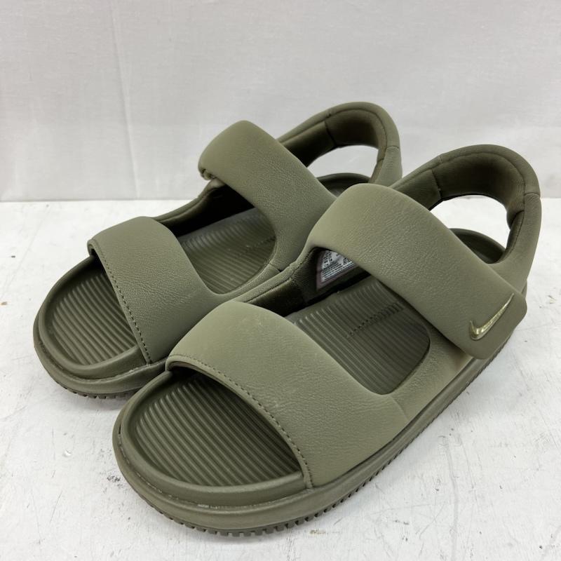 ナイキ NIKE サンダル サンダル CALM カーム サンダル FZ3120-200 25.0cm オリーブグリーン / オリーブグリーン / レディース USED 古着 中古 50164825