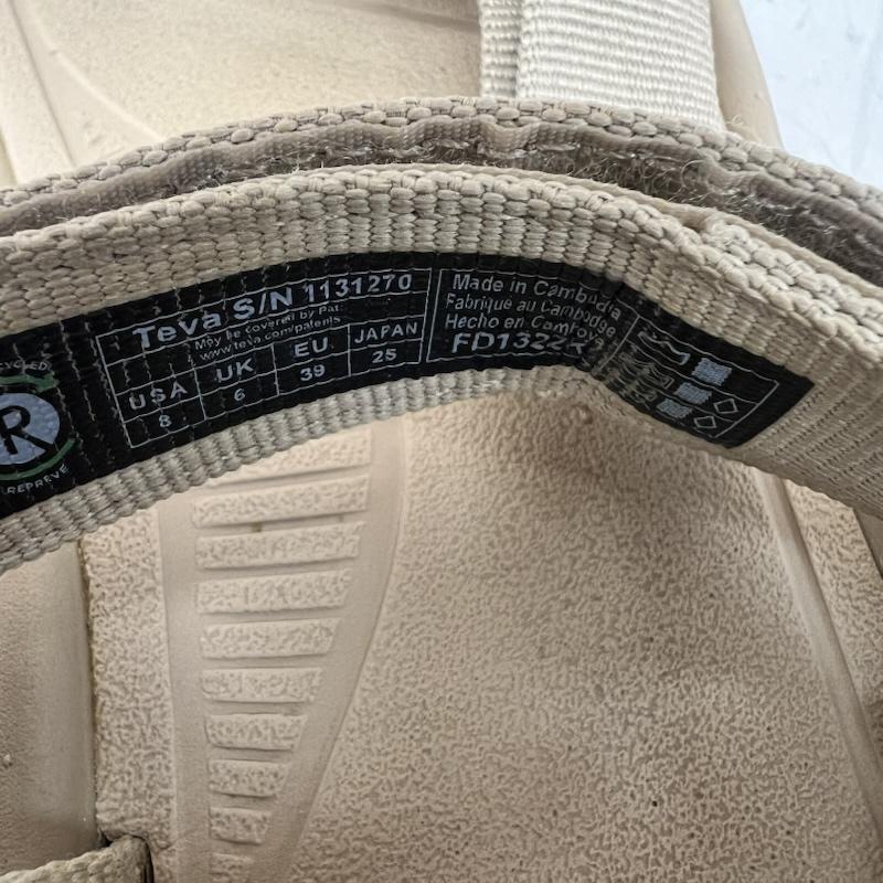 テバ Teva サンダル サンダル HURRICANE XLT2 ハリケーン アンプソール 1131270 25.0cm ベージュ / ベージュ / beige レディース USED 古着 中古 50164830