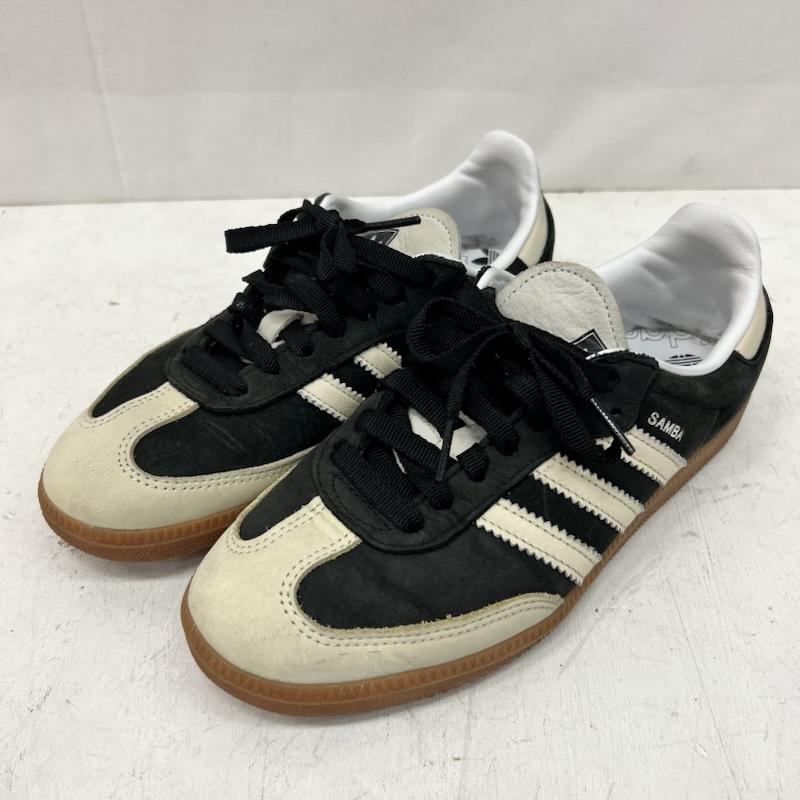 アディダス adidas スニーカー スニーカー WMNS SAMBA OG  BLACK WONDER WHITE  IE5836 サンバ 24.0cm 黒 / ブラック / black X オフホワイト / オフホワイト / レディース USED 古着 中古 50164831