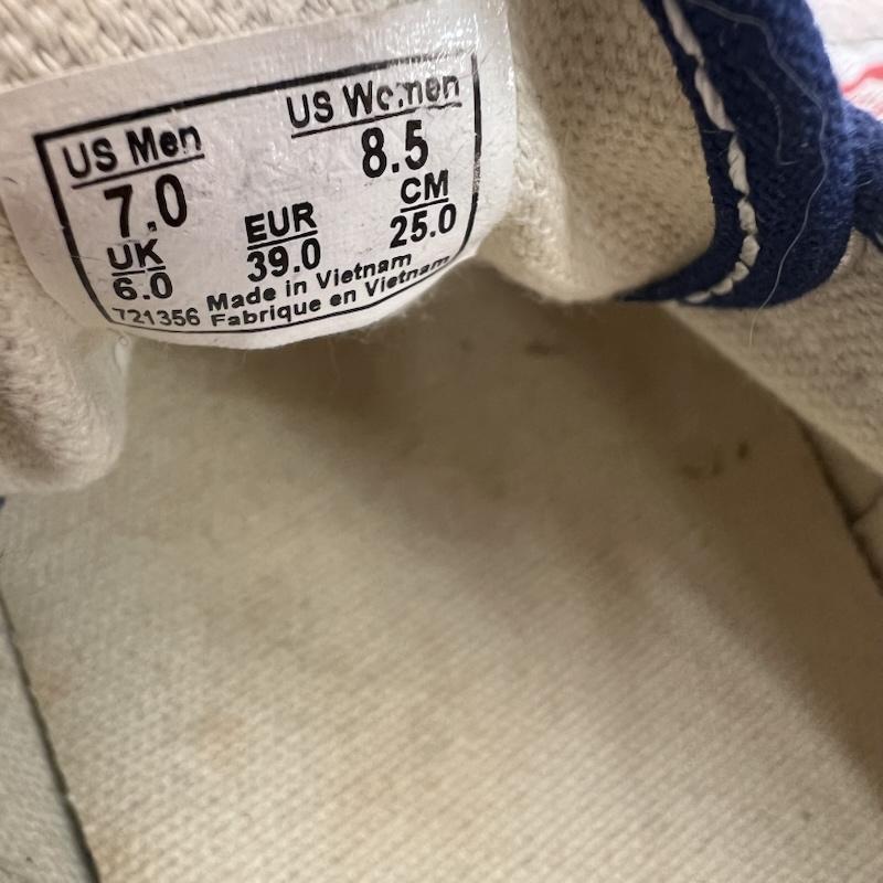 バンズ VANS スニーカー スニーカー AUTHENTIC DEEP INDIGO オーセンティック 25.0cm メンズ USED 古着 中古 50164832