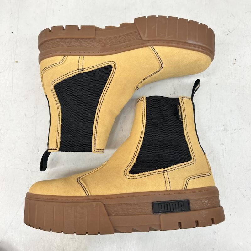 プーマ PUMA スニーカー スニーカー MAYZE CHELSEA SUEDE WNSメイズ チェルシー サイドゴア 23.5cm レディース USED 古着 中古 50164833