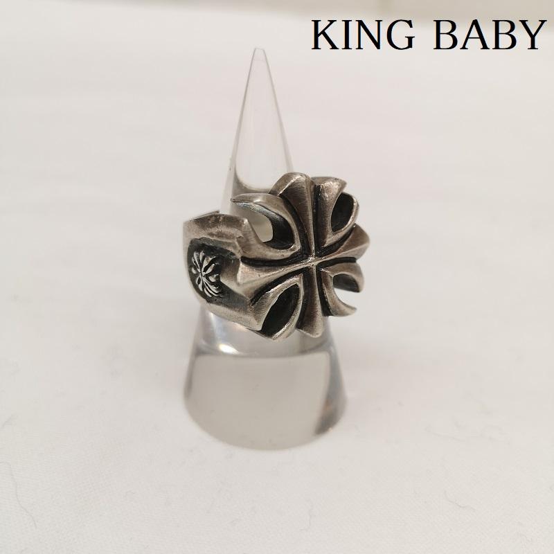 古着 USED アクセサリー 指輪 KING BABY バロンズ クロス リング キングベイビー 19号 - メンズ USED 古着 中古 50164837