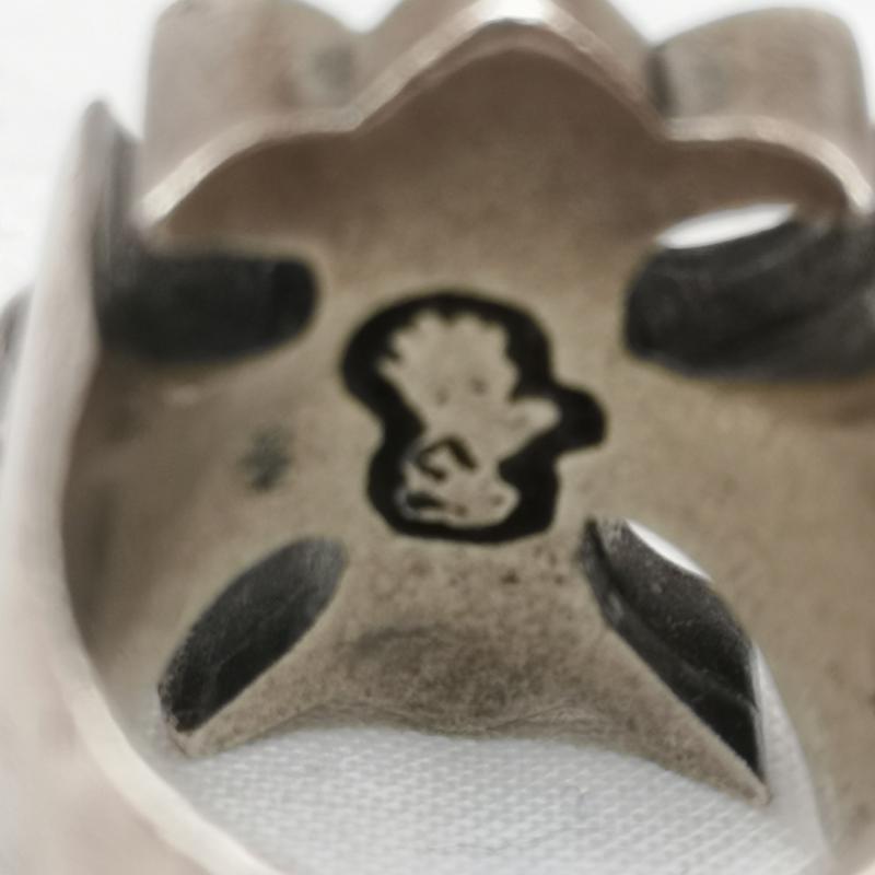 古着 USED アクセサリー 指輪 KING BABY バロンズ クロス リング キングベイビー 19号 - メンズ USED 古着 中古 50164837