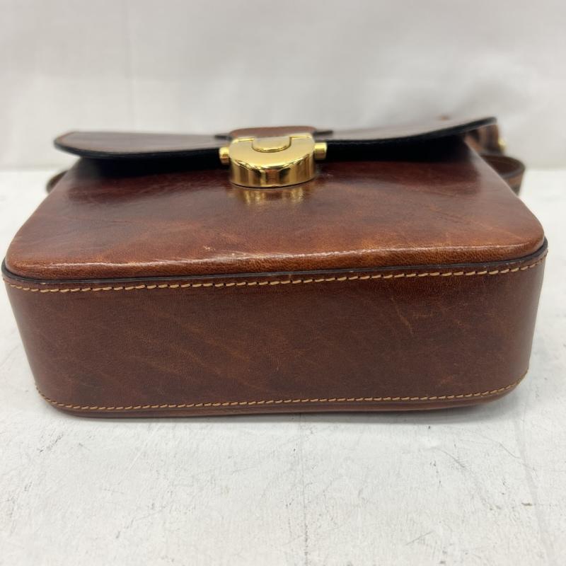 ヴィンテージ VINTAGE ショルダーバッグ ショルダーバッグ Oroton オロトン レザーショルダーバッグ オーストラリア製 カウハイド - 茶 / ブラウン / brown レディース USED 古着 中古 50164839