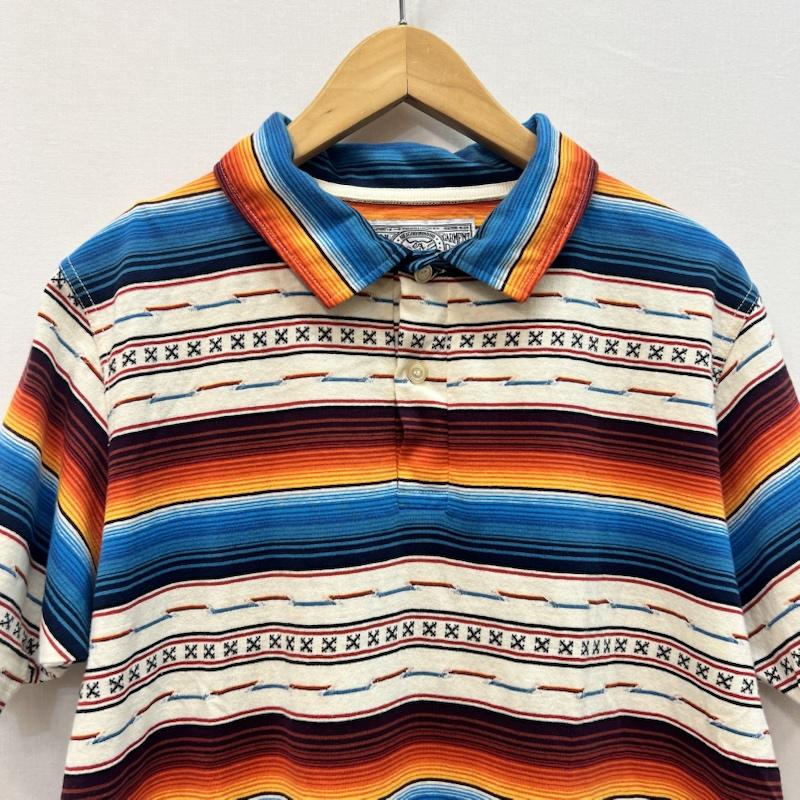 ネイバーフッド NEIGHBORHOOD ポロシャツ 半袖 09ss ネイティブボーダー柄 ポロシャツ L メンズ USED 古着 中古 50164841